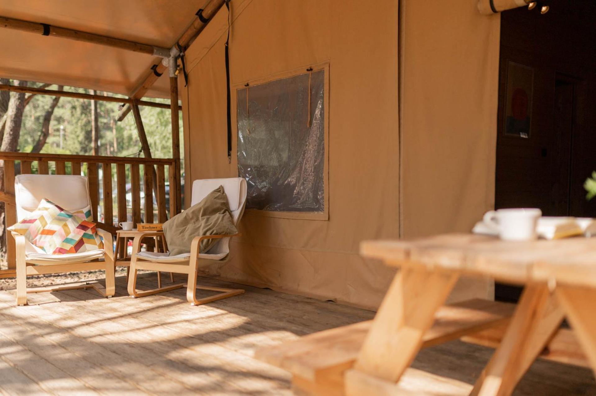 Camp Bursztynowy Las Danzica Esterno foto
